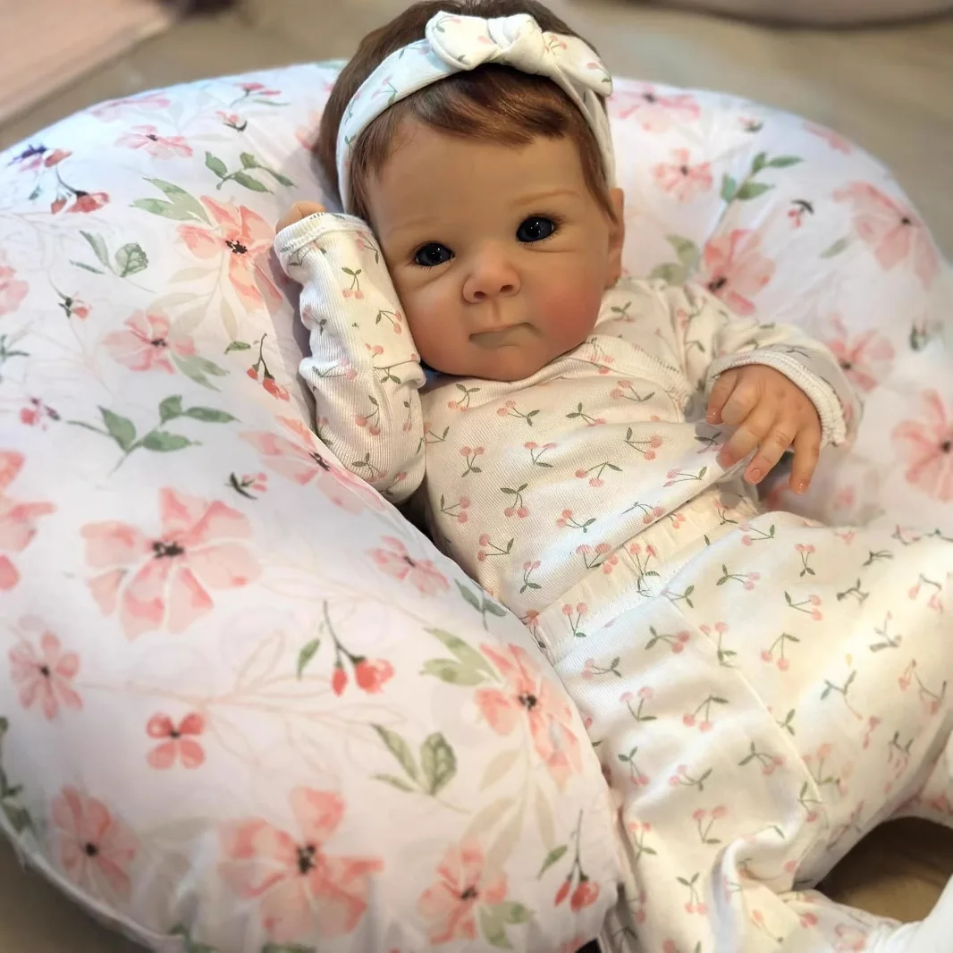 اليدوية بيبي دمية تولد من جديد طفل 48 سنتيمتر جديد سيليكون دمى طفل لينة الجسم نابض بالحياة menina الأطفال عيد الميلاد مفاجأة فتاة الهدايا