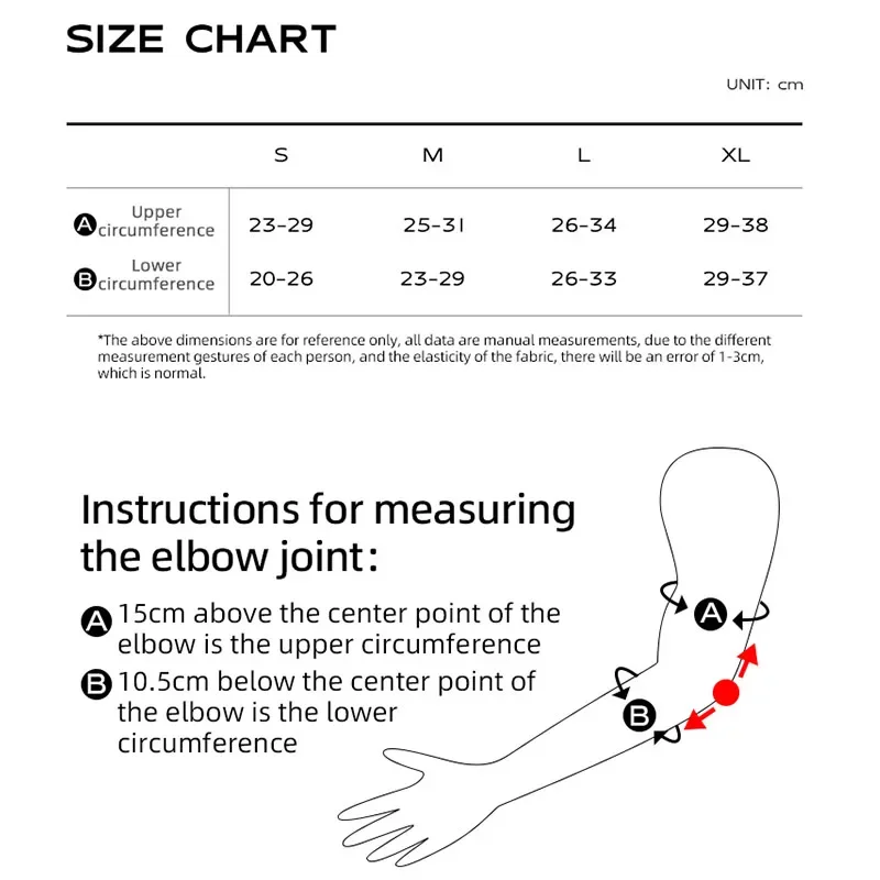 Qunature Ski Elbow Pads Single Double Board Sports Protective Gear Elbow Anti-fall Bicycle Riding Outdoor Legs Elbow Pads - Image 6