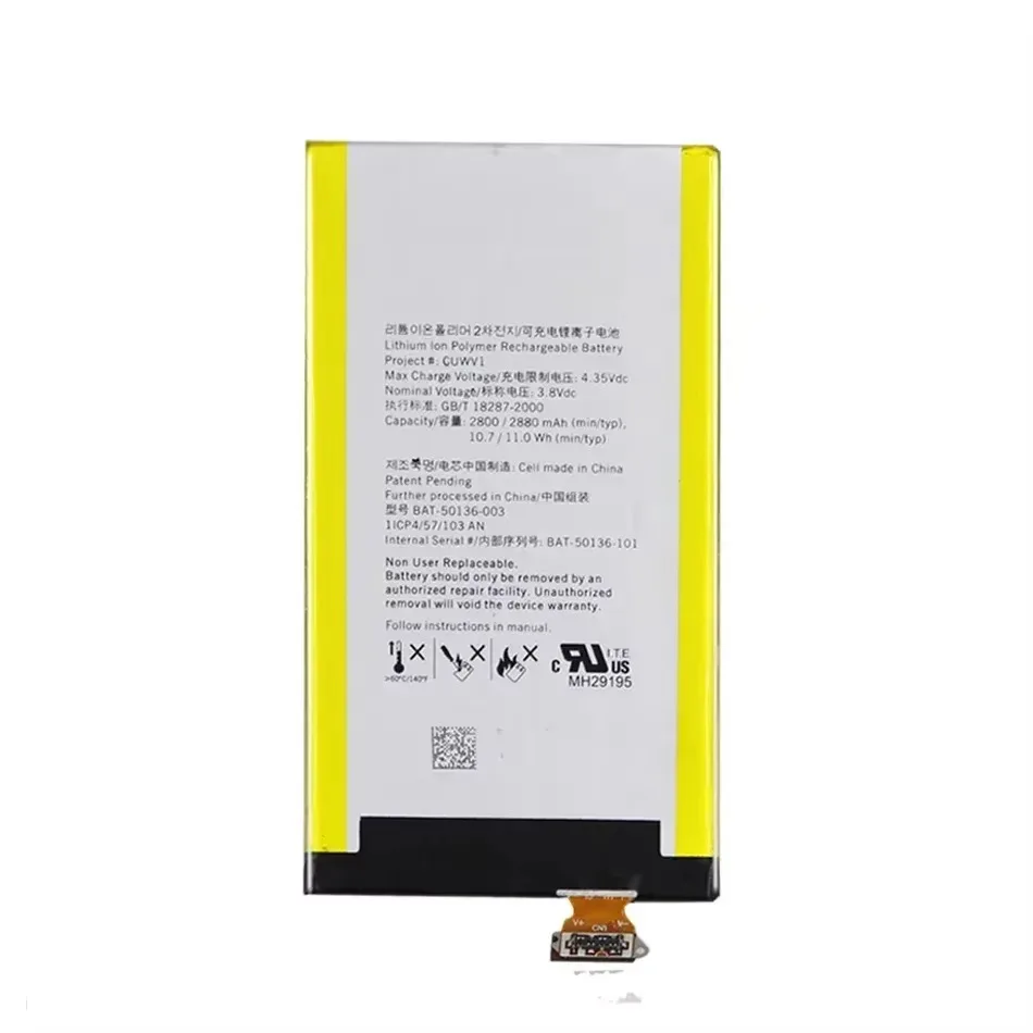 Battery BAT-50136-003, 2880mAh, For BlackBerry Z30