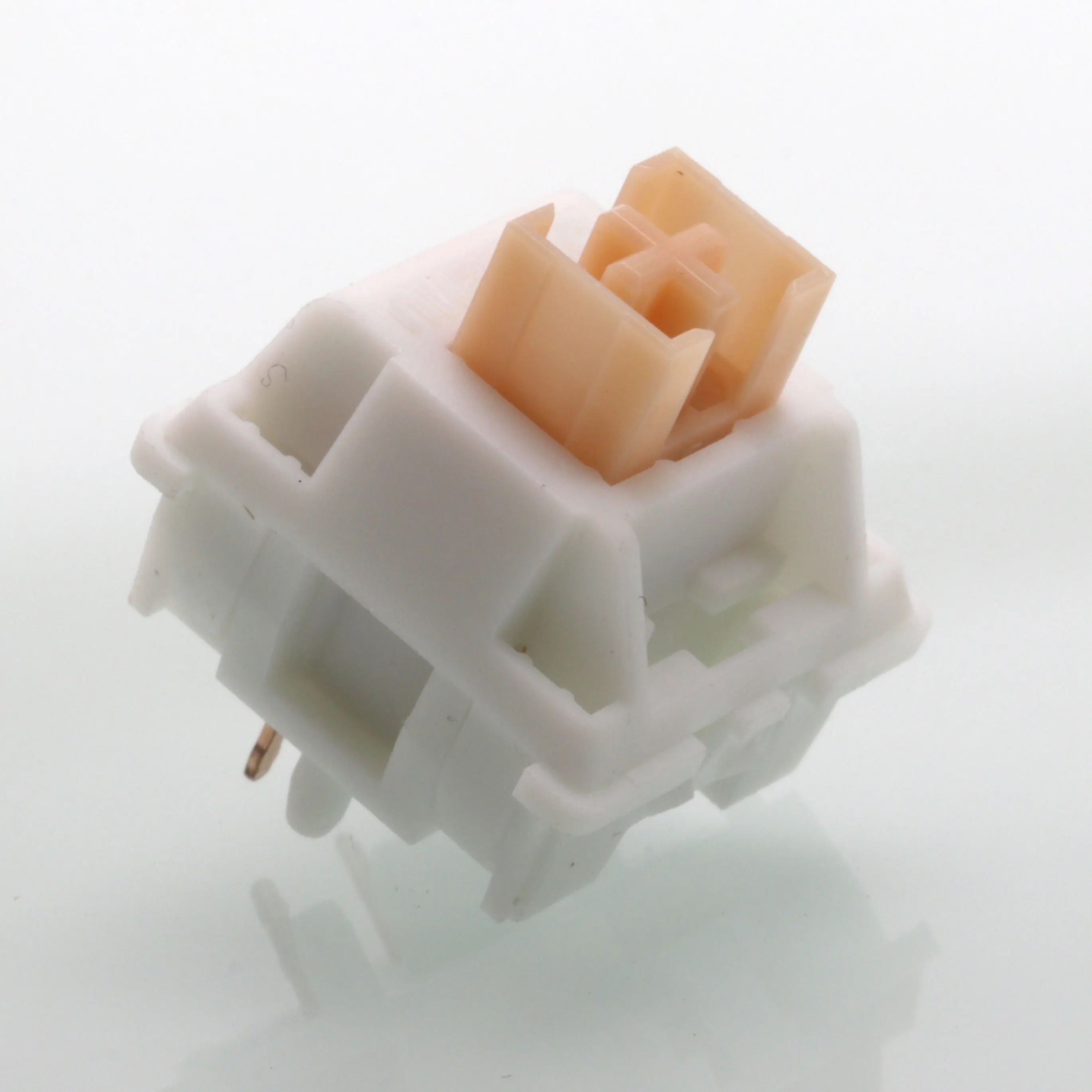 

Outemu Cream Yellow Switch 50g Tactile Pre-Lubed 5 Pins Hot Swap Switches For Mx Mechanical Gaming Keyboard 기계식 키보드 축