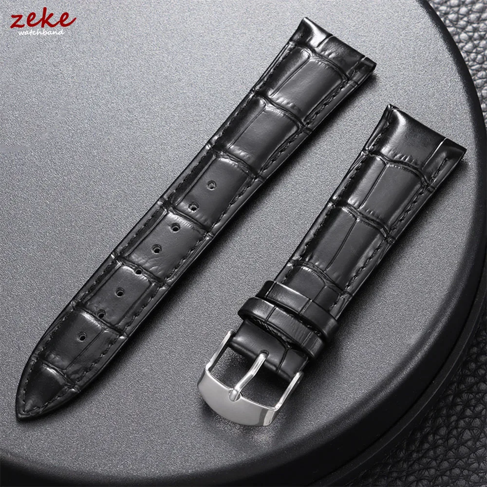 12/14/16/18/20/22mm Universelles Kunstleder-Uhrenarmband mit Dornschließe, Braunes Band für Herren und Damen, Weiche Business-Uhrenarmbänder