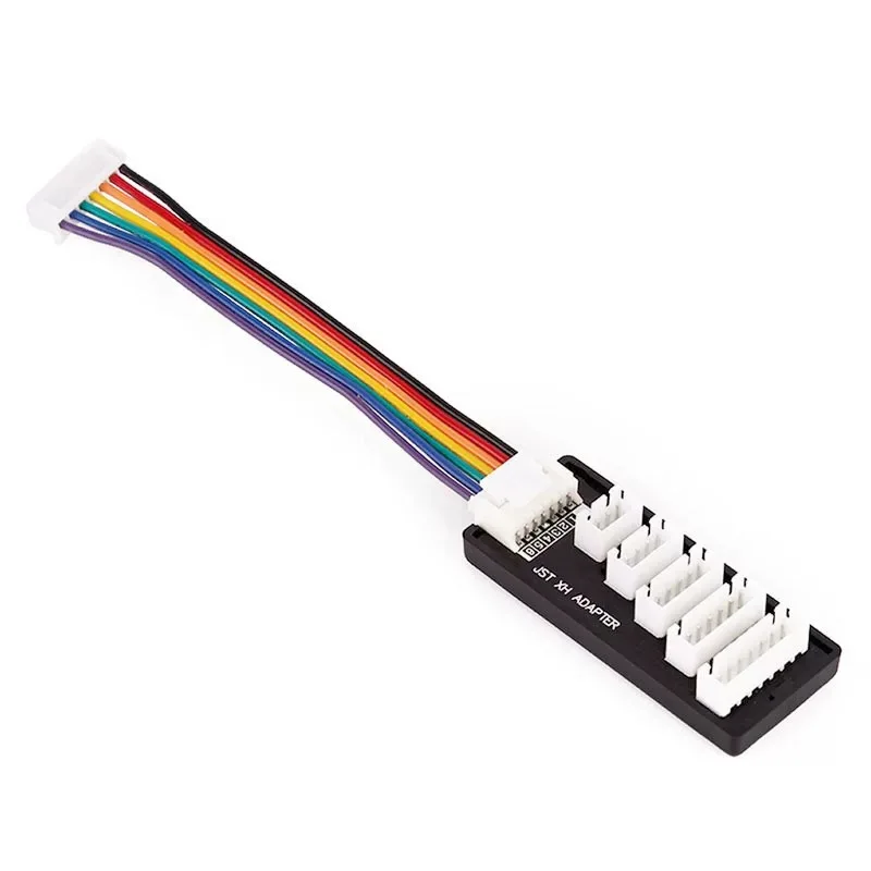 1Pc XH2.54 2-6S Balance Charging Extension Board JST-XH Adapter Q6 Q8 D6 PRO Patch Panel cable LiPo Battery Charger
