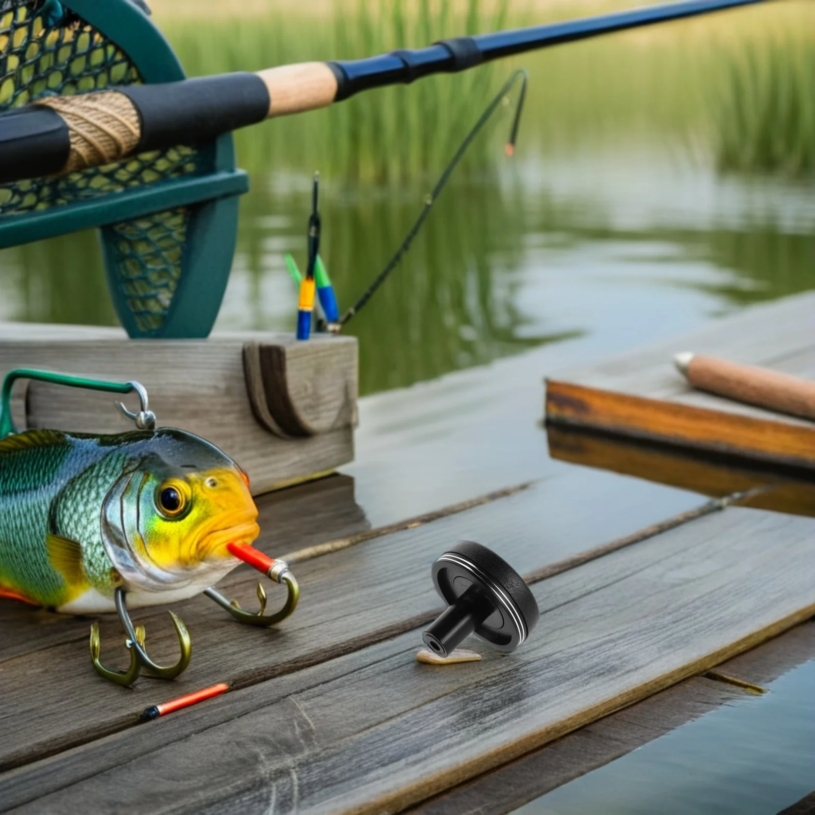 

Fishing Rod Butt Cap Aluminum Alloy 8mm Black Lure Pole Protector Rod End Cushion Outdoor Fishing Accessories Tackle Gear