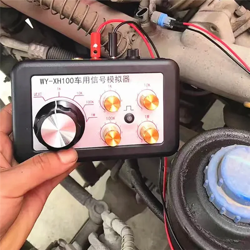 

Автомобильный регулируемый симулятор сигналов сопротивления, тестер, инструмент, температура воды, коленчатый вал