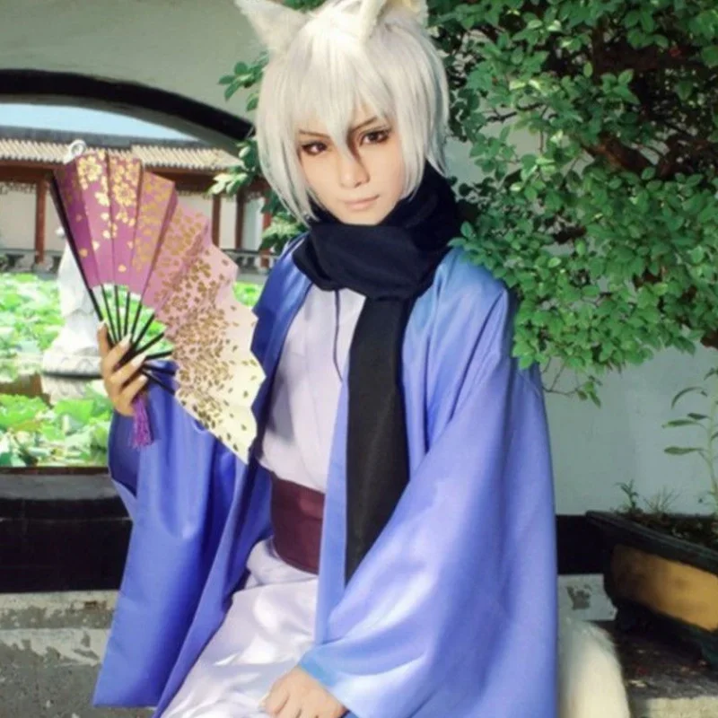 

Anime Kamisama Hajimemashita Kamisama Kiss Tomoe Kimono Unisex adult Cosplay Costumes Kamisama Love Full Set adult kimono clothe