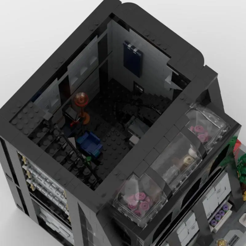 جديد 3948 قطعة مدينة الساخن بيع عرض الشارع Moc البنك الدولي نموذج ألغاز مخصصة لتقوم بها بنفسك أفكار إبداعية لعب الاطفال هدايا عيد الميلاد #6