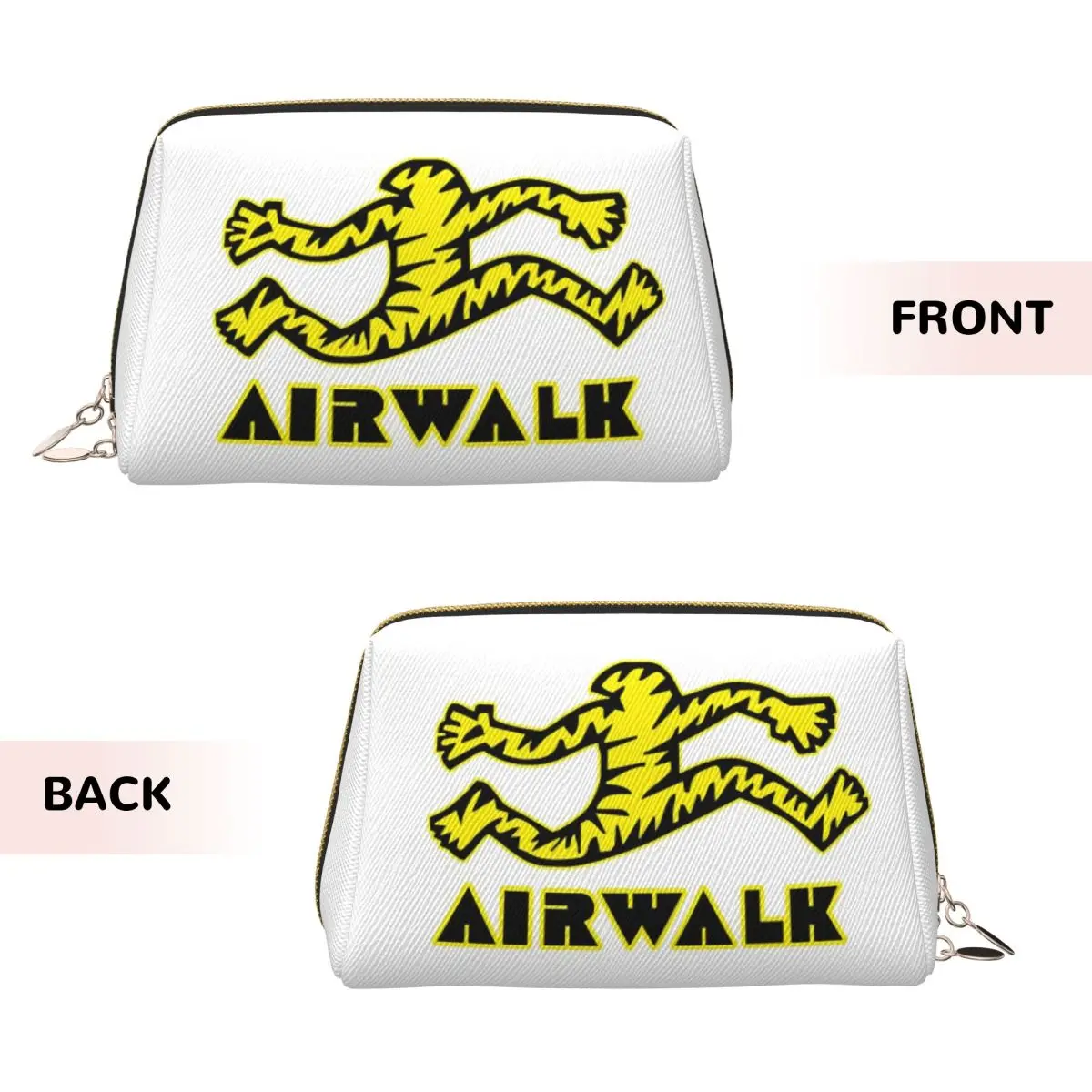 الوشم المدرسة القديمة نمط Airwalk النساء حقائب مستحضرات التجميل السفر ماكياج المنظم الحقيبة تخزين أدوات الزينة صندوق أدوات Dopp