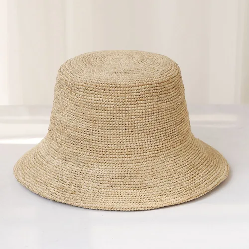 Sombrero para el sol de verano 2025, sombrero de rafia con lazo, visera para el sol, sombreros de paja panamá de verano para mujer, sombrero de playa para mujer, sombrero de verano con bloqueo uv