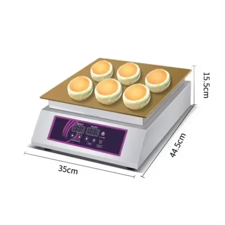 Durable Industrial Mini Firing Machine – Commercial Pancake & Muffin Baking Equipment for Snacks