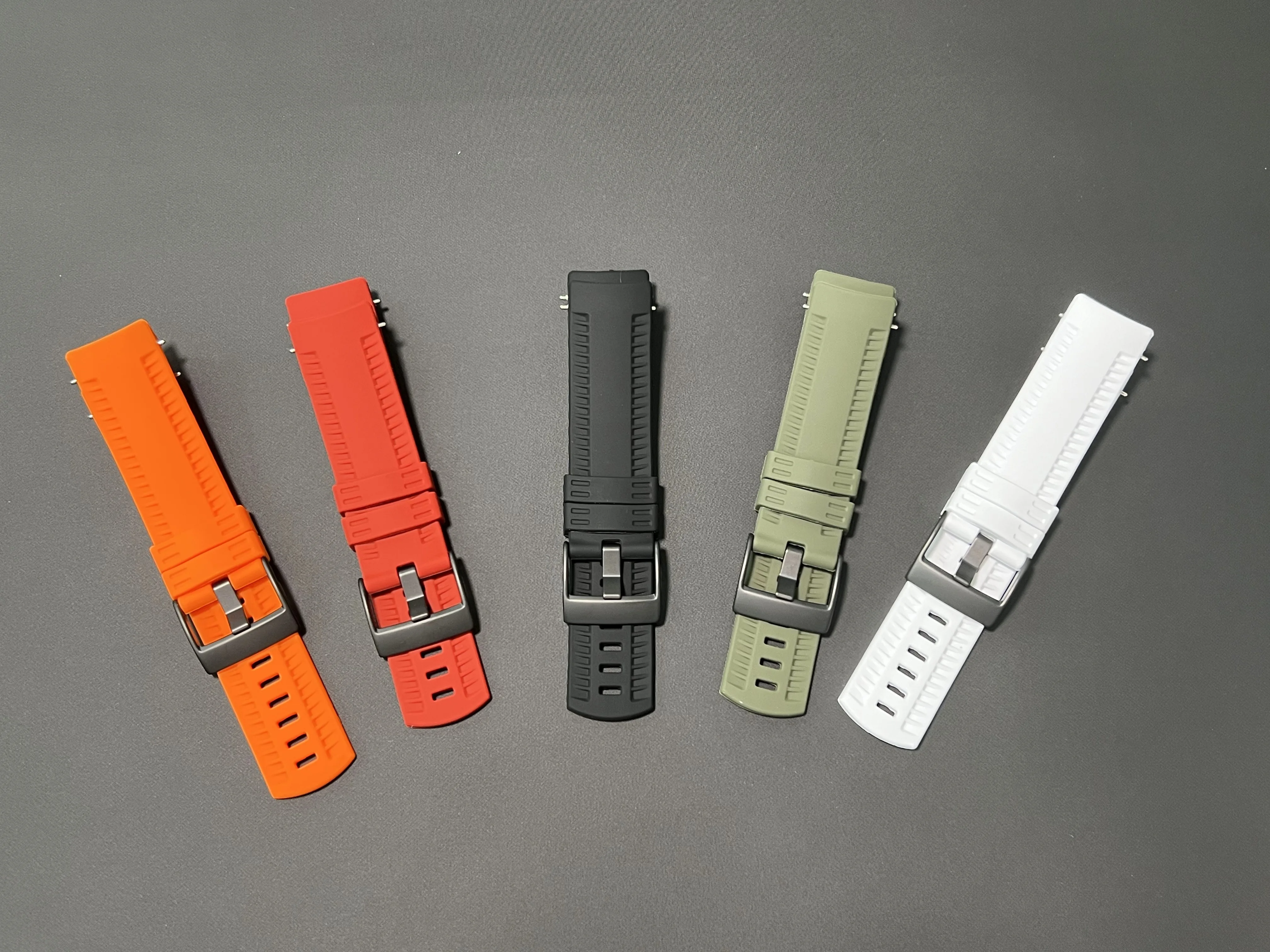 24mm Gummi-Silikon-Armband für Suunto 9 Smartwatch, Ersatzarmband für Suunto 9 Baro, Armband für Spartan Sportuhr – Detail 3