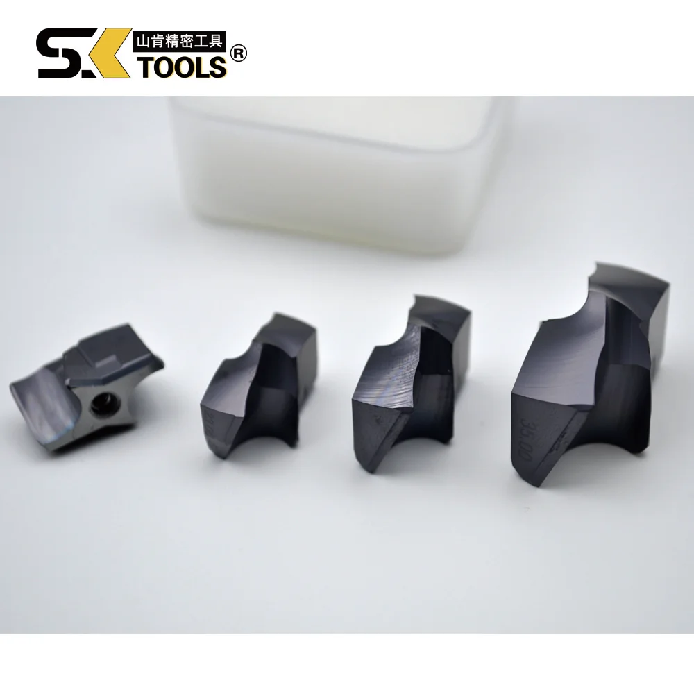 Imagem -04 - Ponta de Broca de Carboneto para Cnc Desempenho Superior Uso de Máquina Indexável Carboneto de Tungstênio Intercambiáveis Inserções de Broca Modular Sk12005500
