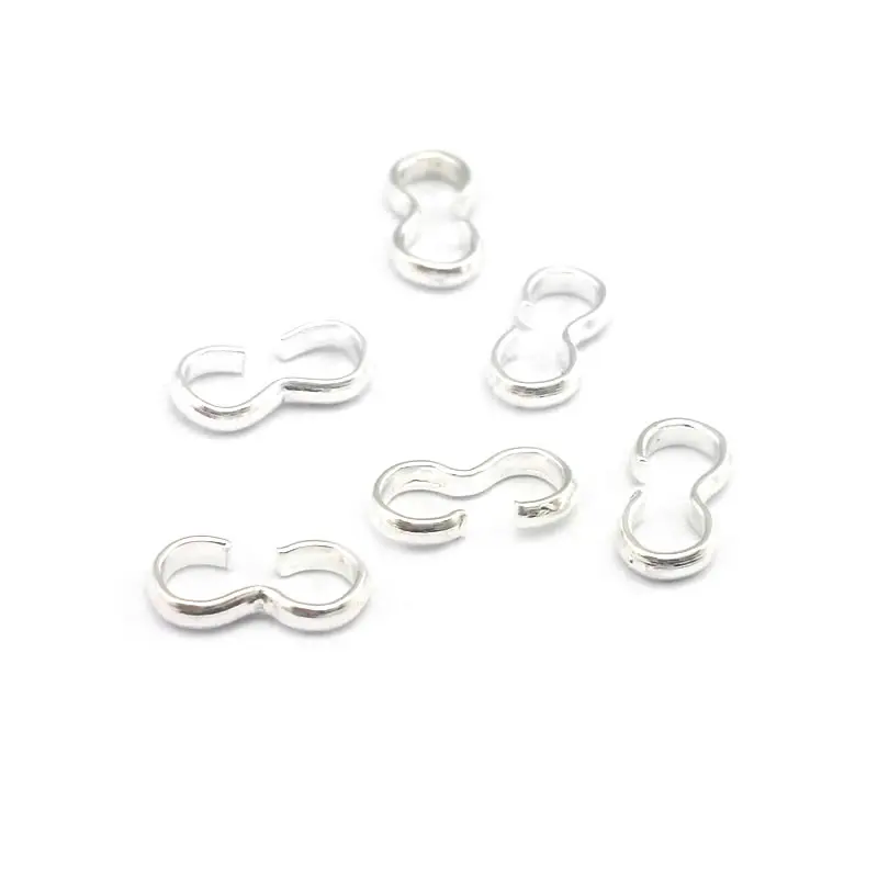 Gold Color Brass Rope Clasps Closed Rings Connect Clasps High Quality Diy Jewelry Making Necklace Accessories for Women