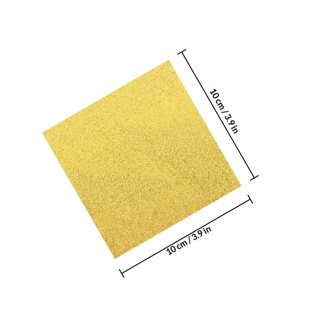 600Pcs Elegant Gold Foil Chocolate Candy Wrappers Food Safe Aluminum Sheets for Homemade Sweets Party Treats Freshness Retention view 4