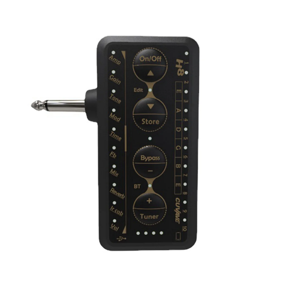 A11Z-Best-Selling CUVAVE H8 Guitar Mini Tuner Multi-Effects Delay Amplifier