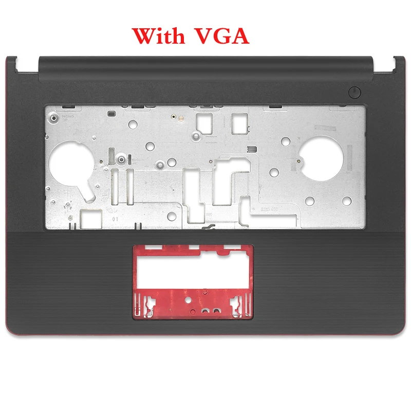 For Dell Vostro 14 3458 3459 v3458 v3459  Laptop LCD Back Cover/Front Bezel/Hinges/Palmrest/Bottom Base Case Red Non Touch