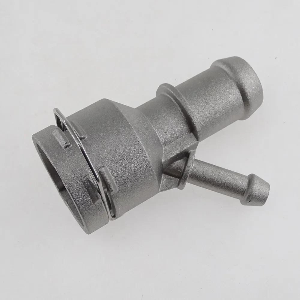 Coolant Heater Hose Connector Flange Aluminum Kit 1K0122291 3B0122291B for TT A3 Q3 Golf Jetta Passat - view 4