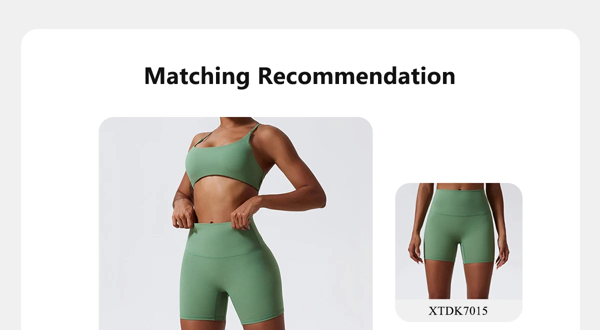 Hearuisavy Sommer Damen Sport-BH Unterwäsche Sportbekleidung Gym-Top Yoga-Kleidung Atmungsaktiv Schnelltrocknend Lauf-Pilates-Fitness-Top – Detail 3