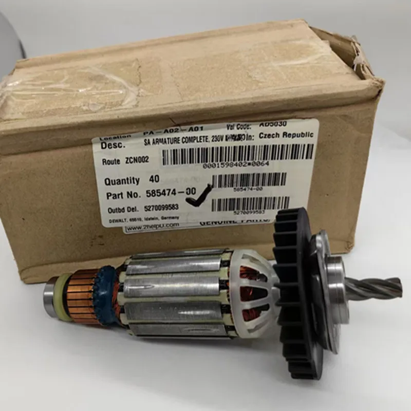 DeWALT N081737 5 teeth AC220-240V Armature Rotor for D25102K D25122K D25123K D25124K D25113K D25223K D25213K