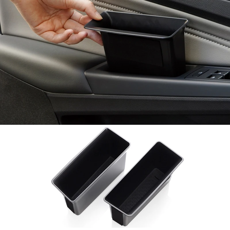 For Volkswagen VW Golf 8 2020 2021 2022 2023 MK8 Car Door Handle Storage Box Trim Accessories