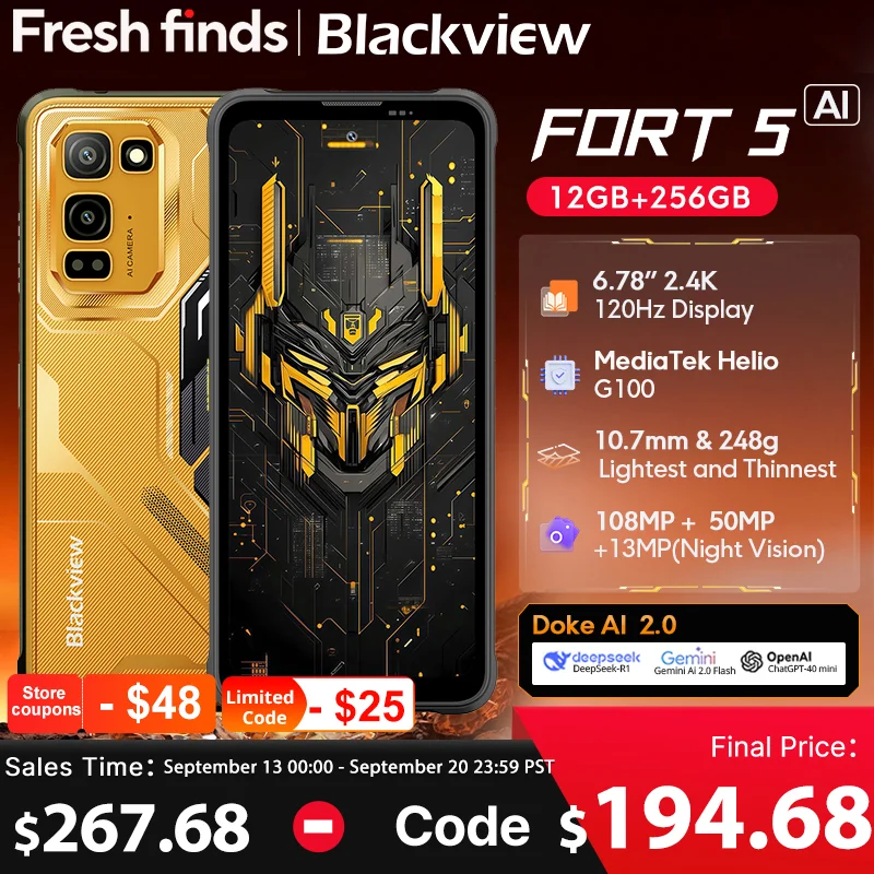�y�Z�[�����z�y���E�����J�zBlackview Fort 5 ���M�b�h�X�}�[�g�t�H�� 6.78�C���` 2.4K�f�B�X�v���C �C���[�W���O�t���b�O�V�b�v 108MP�J���� 2W BOX�X�s�[�J�[ �g�ѓd�b