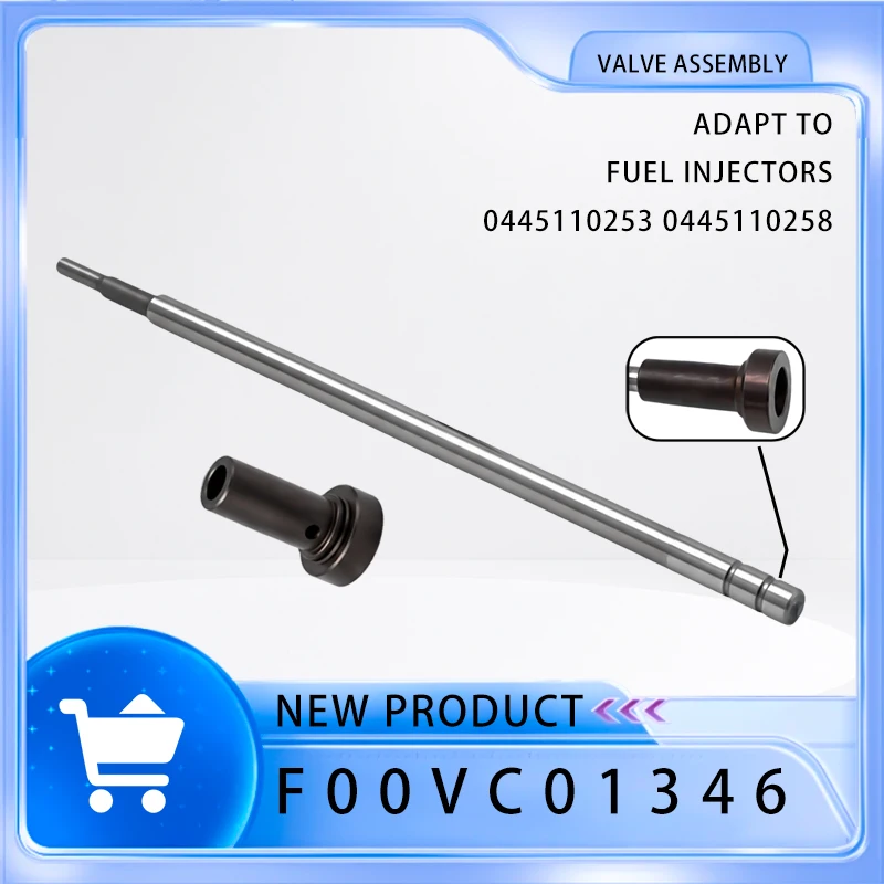F00VC01346 Injector Diesel Fuel Repair Kit Valve Kit F00VC01352 F00VC01360 Diesel Engine Control Valve Common Rail Parts LI1027