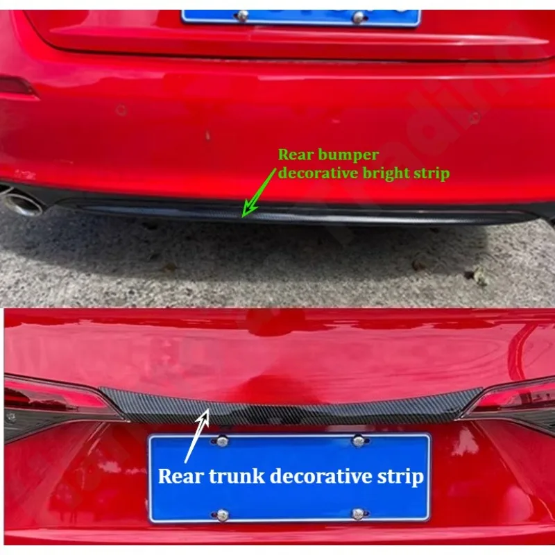 

Декоративная накладка на задний бампер/нижняя декоративная полоса на бампер/модифицированные аксессуары для Honda Civic 2022