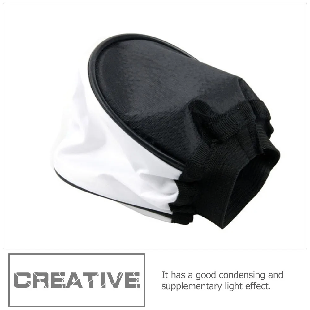 

2Pcs Round Cloth Lampshades Chic Design Photography Accessories Gentle Light Cover Reusable Flash Lamp Cover Cloth Lampshade