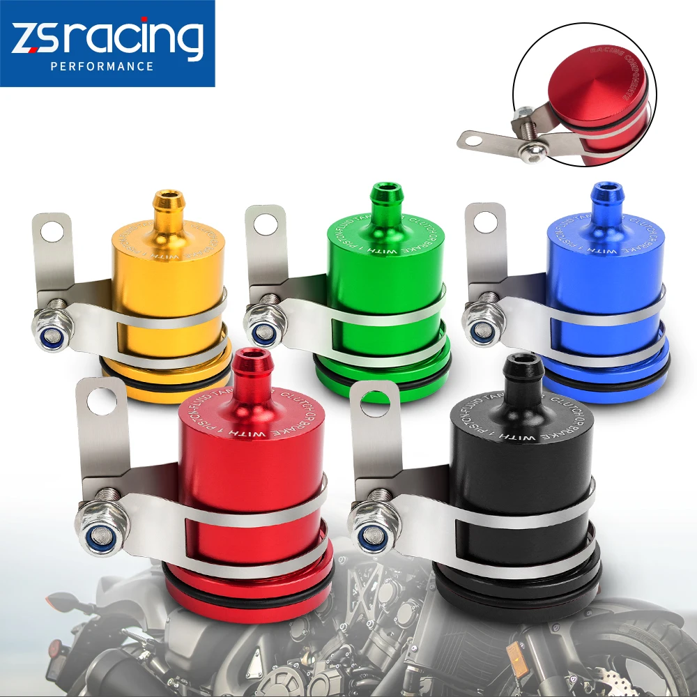 Liga de alumínio acessórios da motocicleta freio embreagem cilindro mestre reservatório fluido óleo tanque copo para universal motocicleta hb916