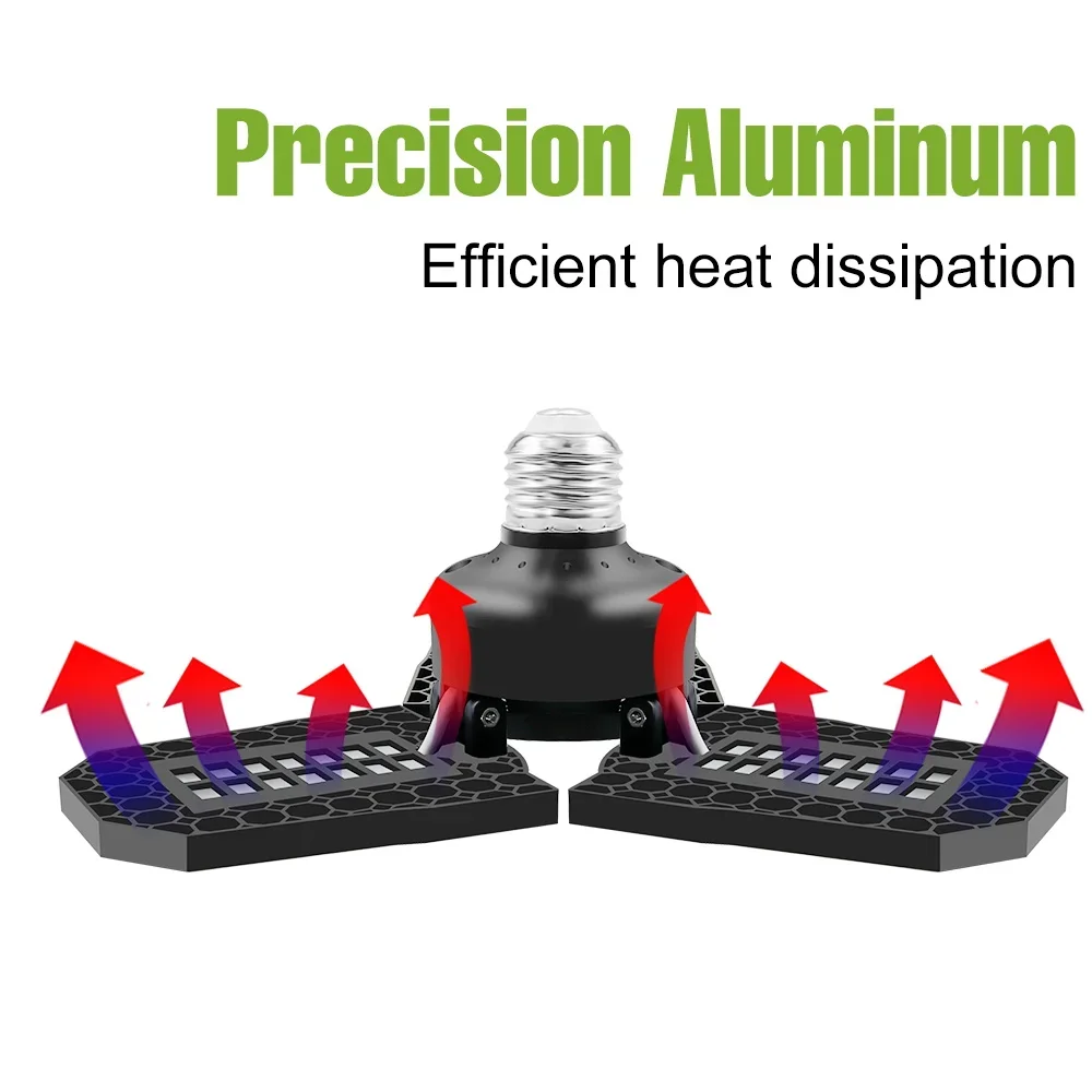 150W LED Spettro Completo Coltiva La Lampadina Per Interni E27 Luci Per Piante 220V Pieghevole Tenda In Serra Frutta Fiore Voli Coltivazione illuminazione