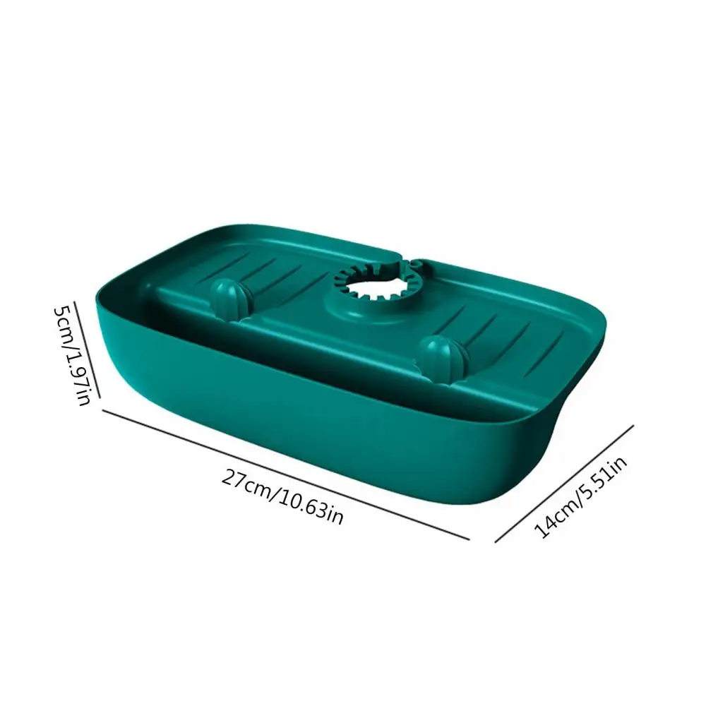 Kitchen Soap Sponge Drain Rack Portable Hanging Storage Drain Basket Faucet Splash-proof Sink Pad Kitchen Organizer Accessories