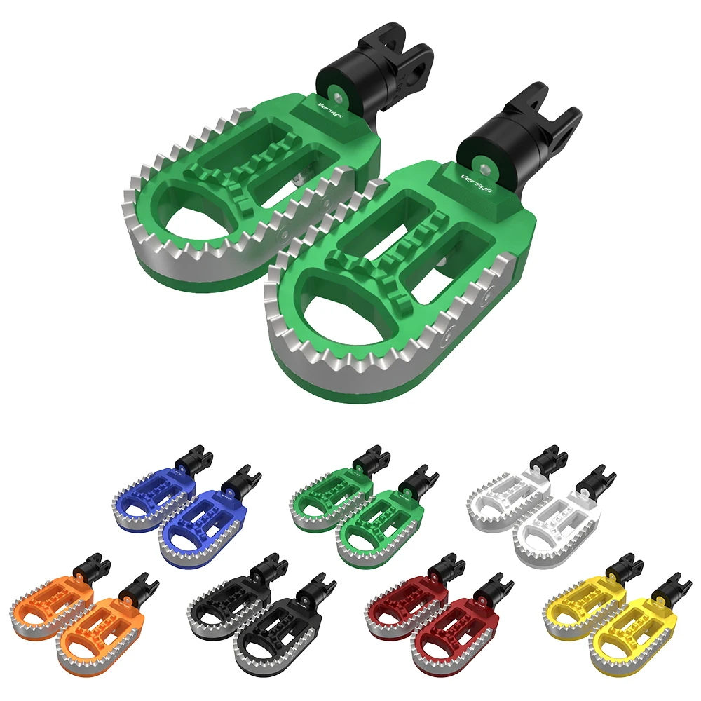 

Front Wide Foot Pegs Adjustable Footrest Footpegs Pedals Motorcycle For BMW R NineT Pure Kawasaki Versys 1000 SE 2019-2022 2023