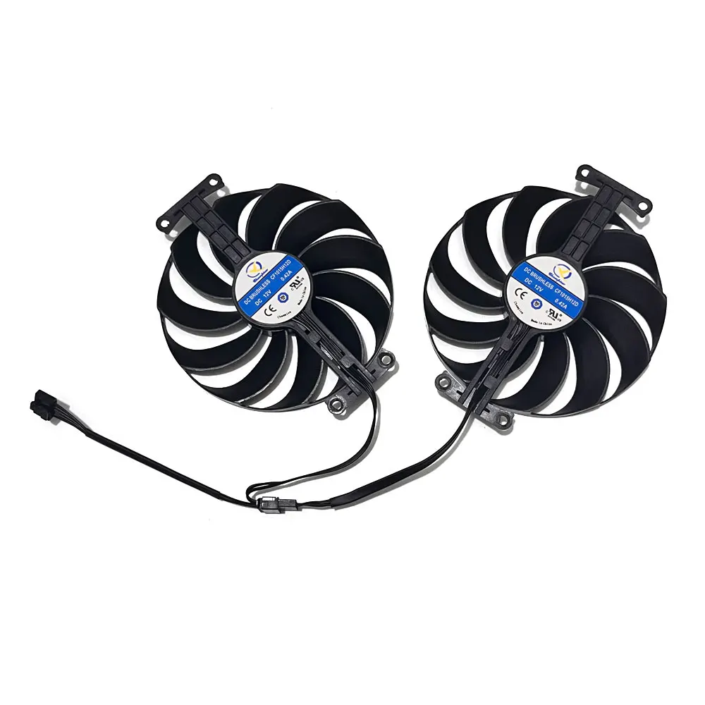 NEW CF1015H12D 95MM 5PIN 0.42A GPU Cooling Fan For ASUS Dual Radeon RX 6600 RX 6600XT RX6700XT GDDR6 Graphics Card Cooler Fan