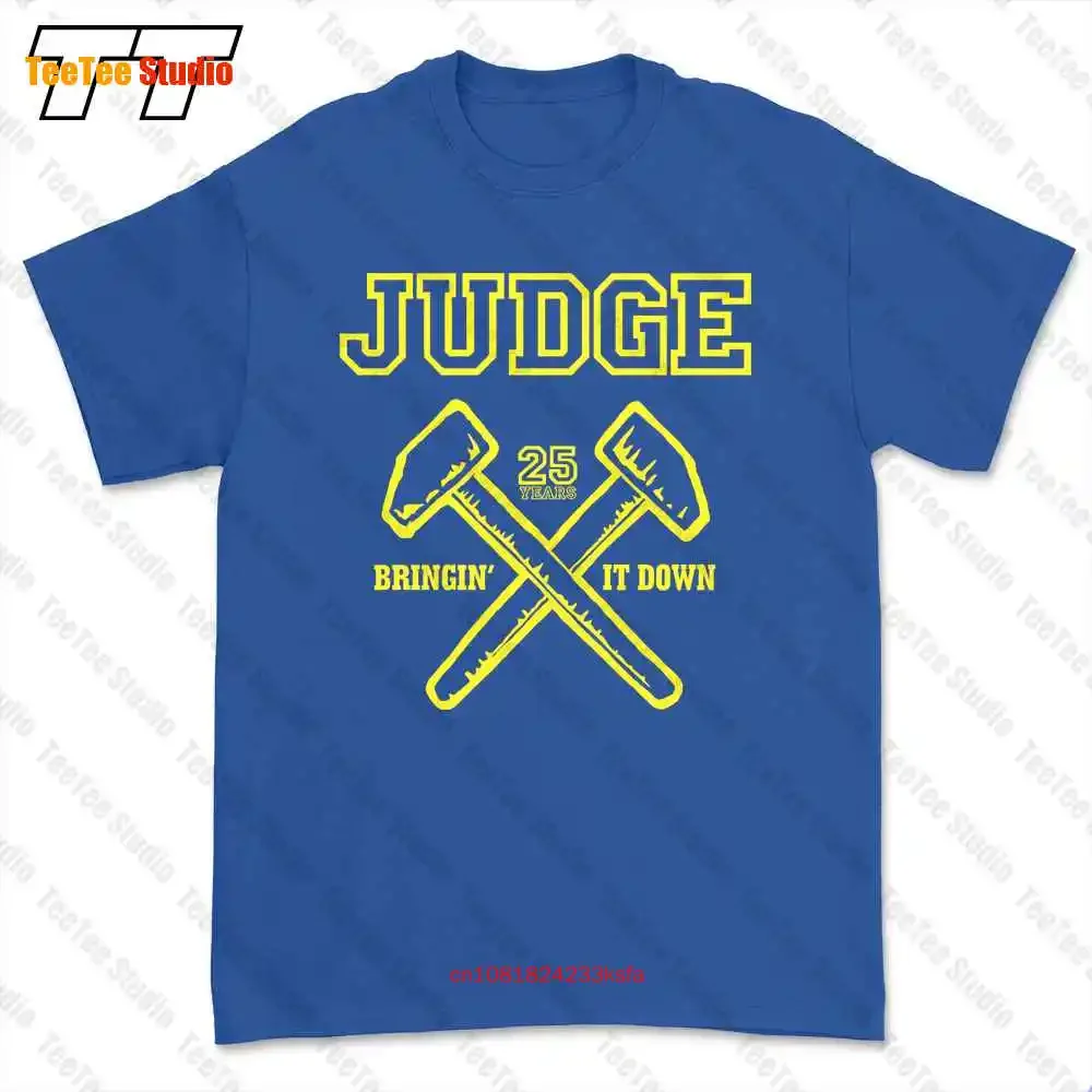 Judge Bringin It Down 25 Anniversary Hardcore Nyc Hardcore T-shirt Tee 731P