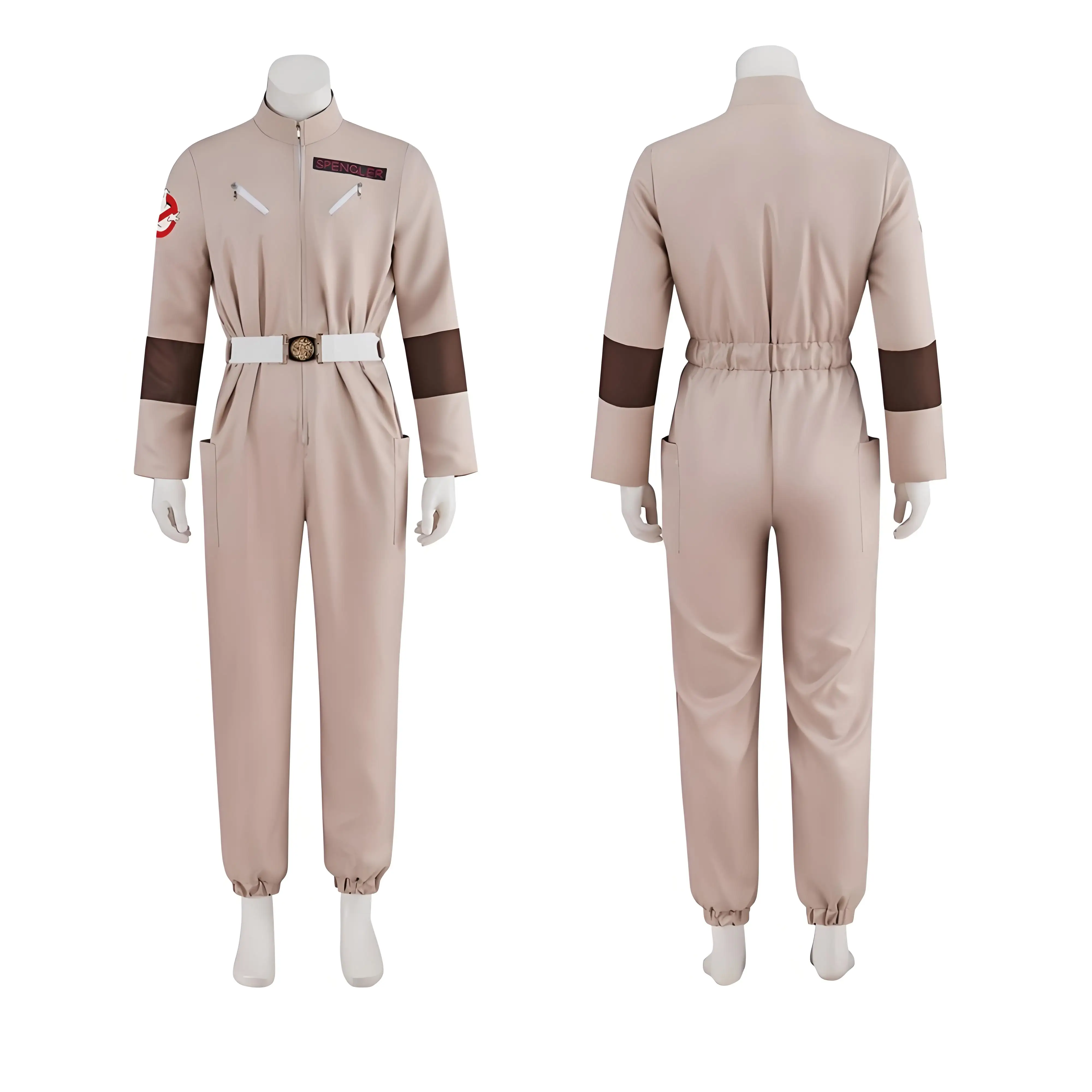 

Ghost Doctore Peter Venkman Cosplay Costume Afterlife Busters Jumpsuit Adult Mens Halloween Bodysuit Outfit