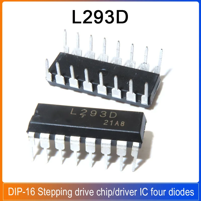 5-20PCS L293D DIP-16 L293 Stepping drive chip/driver IC four diodes