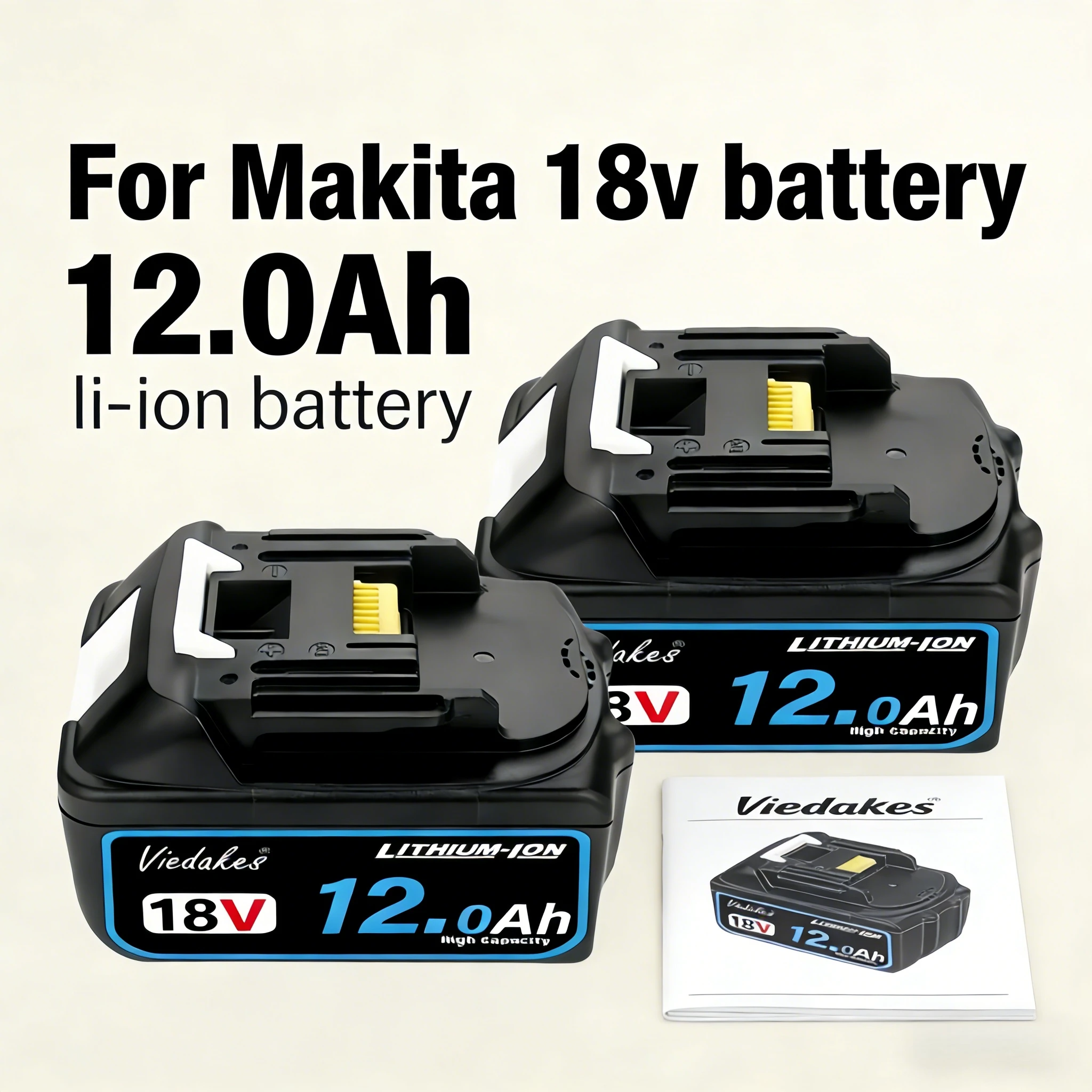 

Original18V Rechargeable 8Ah/10Ah/12Ah battery Lithium-ion battery for makita 18v Power Tool DTW700 DGA404 DTD172 DJV182 Battery