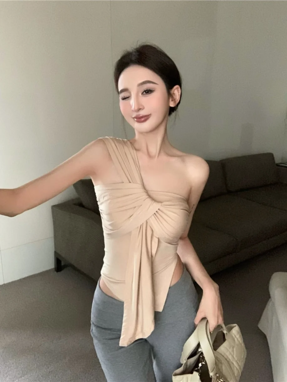 Ele Sexy Thai Sle Wrap Dr Feminino Slim Fit Strapl Vestido Nó Design Saia Longa Or Top Faionable Ensemble