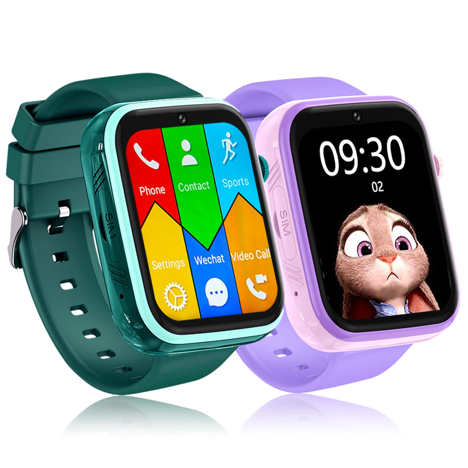 4G Smart Watch Kids GPS WIFI Video Call SOS IP67 Waterproof Child Smartwatch Camera Monitor Tracker Location Phone Watch