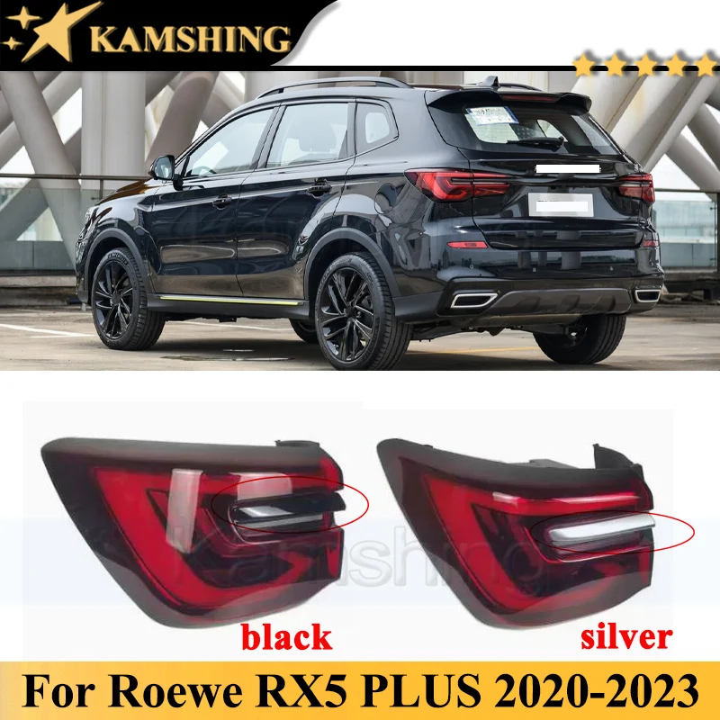 

Kamshing For Roewe RX5 PLUS 2020-2023 Outer Rear Bumper Tail Light Lamp Taillight Taillamp Brake Light Car Light Stop lamp