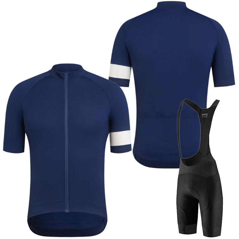 

Blue Cycling Suit Summer Basic Bike Men Racing Suit Tops Triathlon MTB Bike Wear Uniform Quick Dry Cycling Jersey Ropa Ciclismo