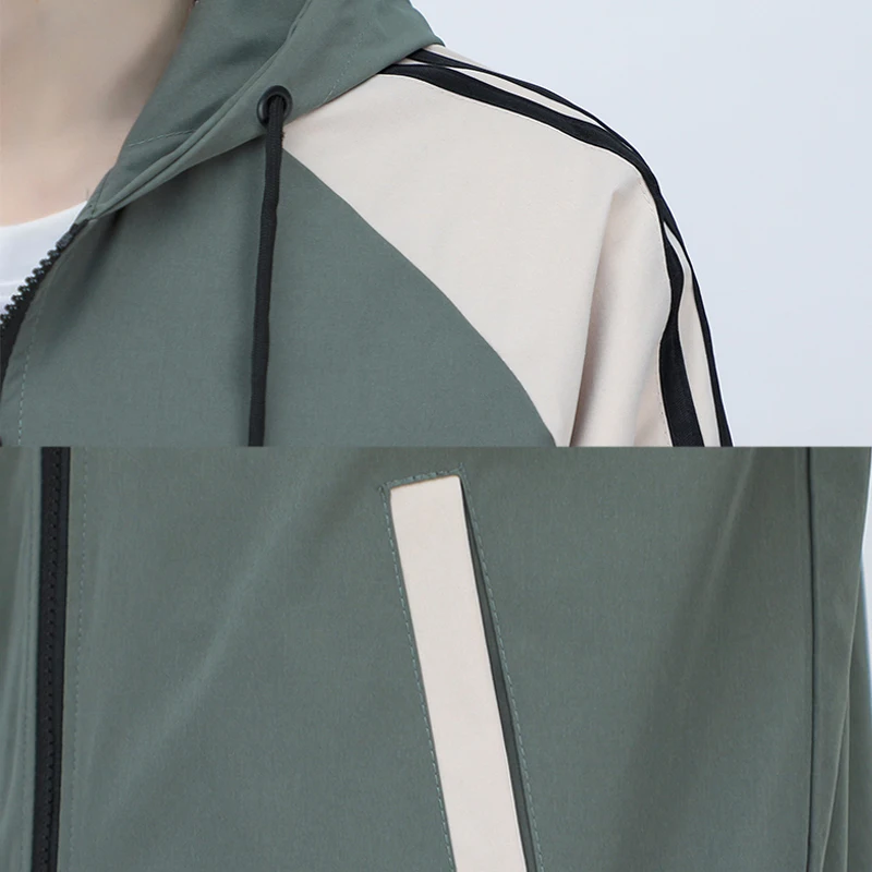 Baseball Uniform Men's Fashion Brand Men's Hoodie Spring American Casual Fall Hong Kong Style Comfortable Men's Jacket