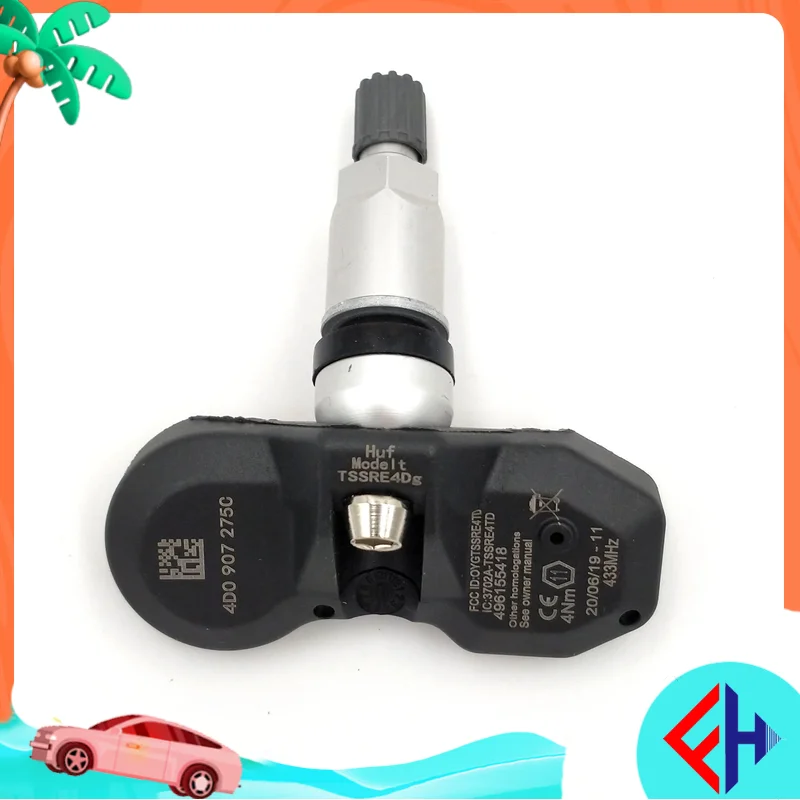 

Original 4pcs/lot 4d0 907 275c 4d0907275c Tire Pressure Wheel Sensor Parts Tpms 4d0 907 275 C 433mhz For Audi Bentley