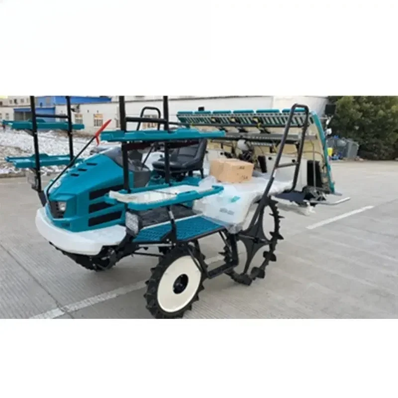 6/8 Rows Paddy Rice Planting Machine - Riding Transplanter for Agricultural Use