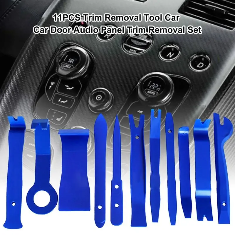 

11Pcs/set Car Repair Tool Voiture Inside Door Plank Lever Auto Door Removal Tools Car Stereo Disassembly Tool Kit