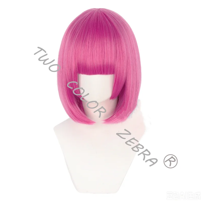 JoJo's Bizarre Adventure Hot Pants Cosplay Costume Pink Dress Gold Buttons Fur Trim Matching Hat Props Set for Party Roleplay view 6