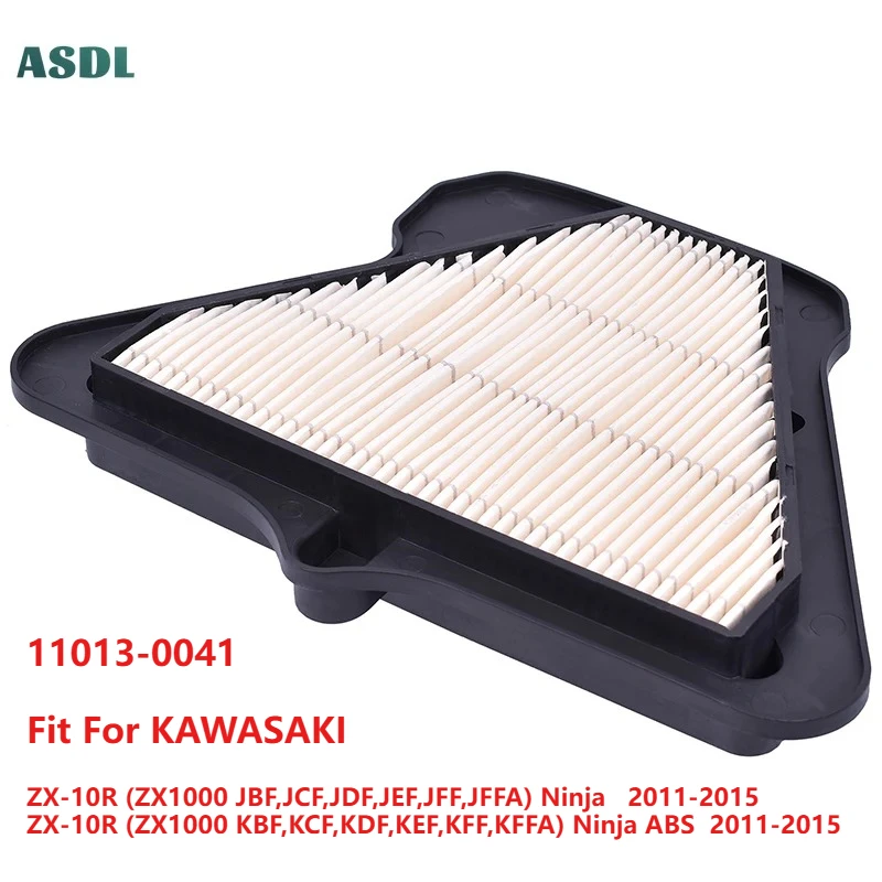 Motorcycle Air Filter Clean for Kawasaki ZX-10R ZX1000 JBF-JFF,JFFA Ninja 2011-2015 ZX-10R ZX1000 Ninja ABS 11013-0041 ZX10R