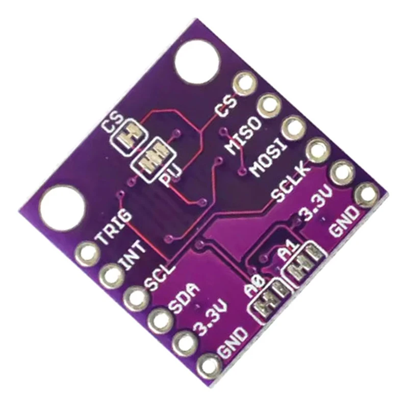 B34B-MLX90393 3D Digital Hall Sensors 3D Position Of The Rotational Angular Displacement Sensor Board Contactless