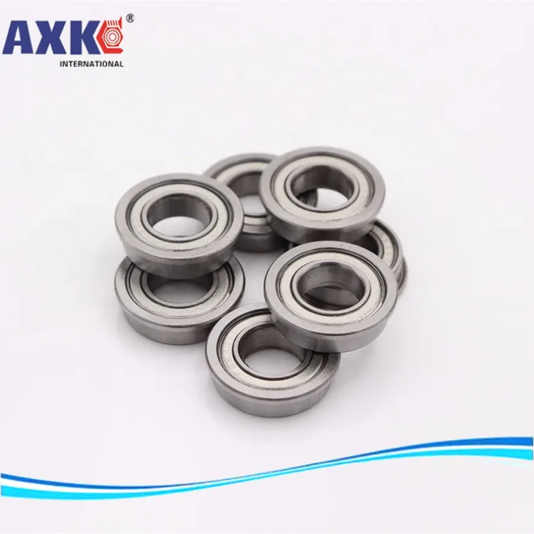 High quality 10pcs ABEC-5 F693ZZ F693 ZZ F693Z Metal Double Shielded flanged Bearing Ball Bearings with flange 3*8*9.5*4*0.9 mm