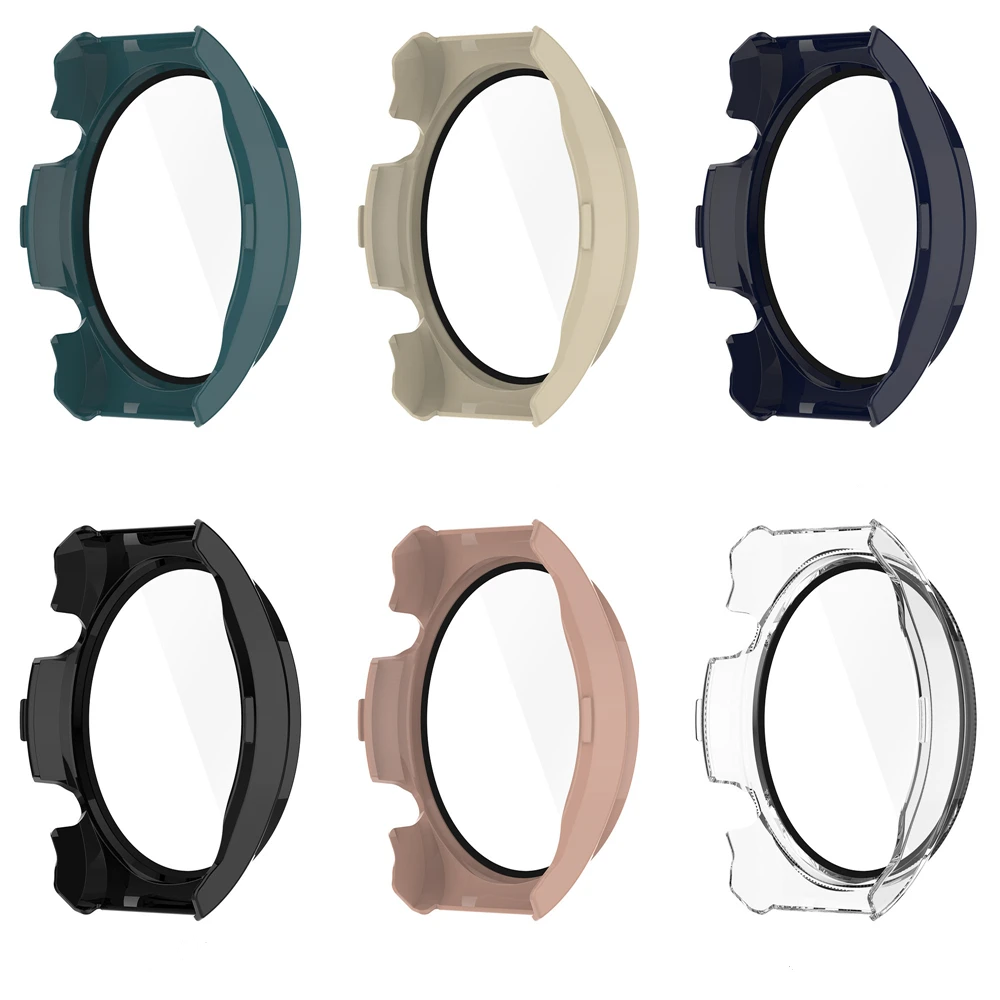 Proteggi schermo in vetro temperato e custodia per Xiaomi Watch S1 Frame accessori protettivi sottili per PC di alta qualità