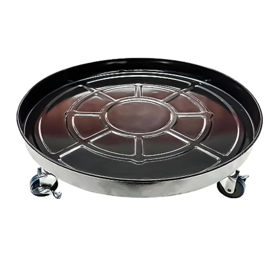 

Choclaif Plant Caddy with Wheels, Heavy Duty Plant Stand with Universal Wheels, Round Pot Trolley for Indoor Outdoor